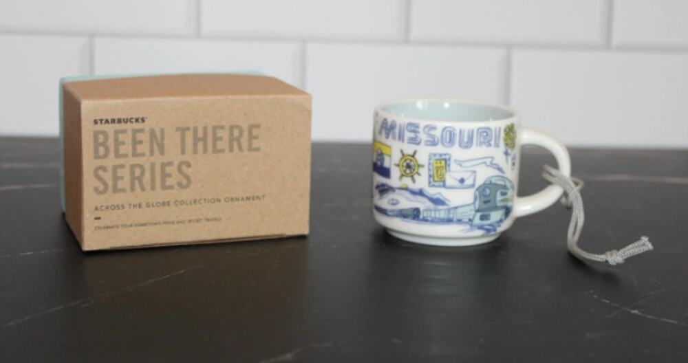 Starbucks Missouri Been There Series Ornament Mug 2oz NWT Not Full Size
